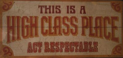 "Act Respectable"
