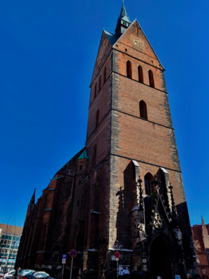 This Medieval church is the center of the historic district just down the street.
